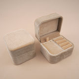 Cream - Jewellery Travel Box