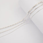 925 Sterling Silver - Drawn Cable - Chain Roll