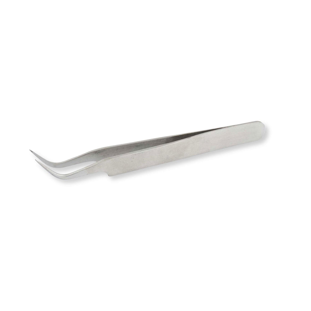 Curved Fine Tip Tweezers