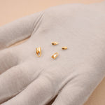 9ct Yellow Gold - Round End Cap