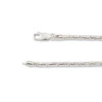 925 Sterling Silver - Drawn Cable - Bracelet Chain