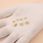 18ct Yellow Gold - Lotus Butterflies