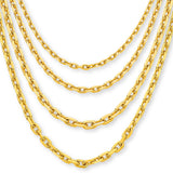 9ct Yellow Gold - Cleveland Cable - Chain Roll