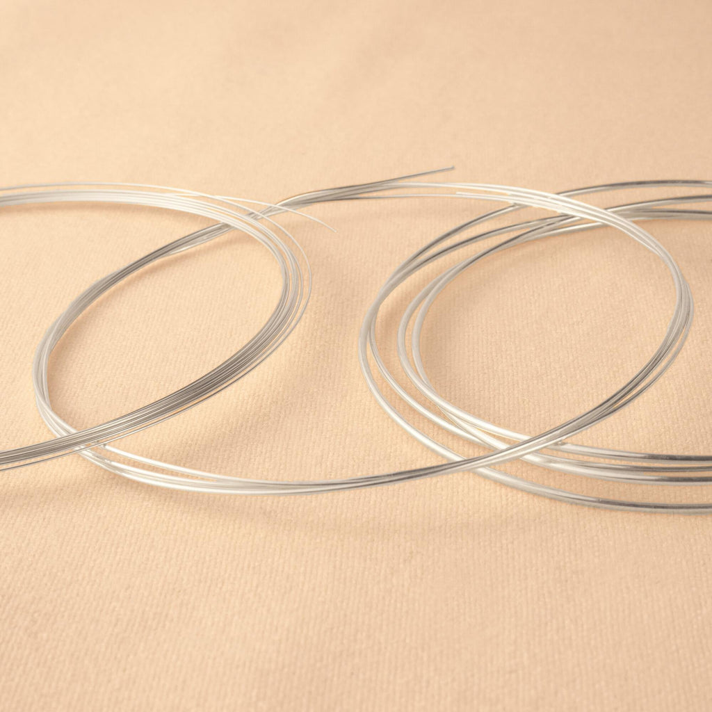 Shell Dead Wire 100% Recycled - 925 Sterling Silver - Dead Soft Round Wire