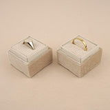 Cream - Square Ring Box