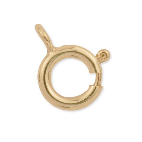 14ct Yellow Gold - Small Spring Ring