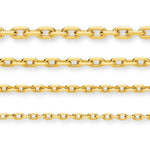 9ct Yellow Gold - Cleveland Cable - Chain Roll