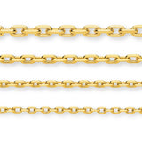 9ct Yellow Gold - Cleveland Cable - Chain Roll