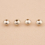 925 Sterling Silver - Oval Saucer Beads