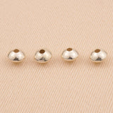 925 Sterling Silver - Oval Saucer Beads