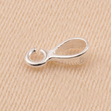 925 Sterling Silver - Teardrop Bail