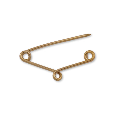 9ct Yellow Gold - Safety Pin