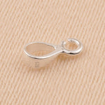 925 Sterling Silver - Teardrop Bail