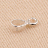 925 Sterling Silver - Teardrop Bail