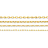 18ct Yellow Gold - Cleveland Cable - Chain Roll