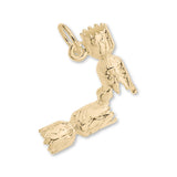 18ct Yellow Gold - Christmas Bon Bon Charm