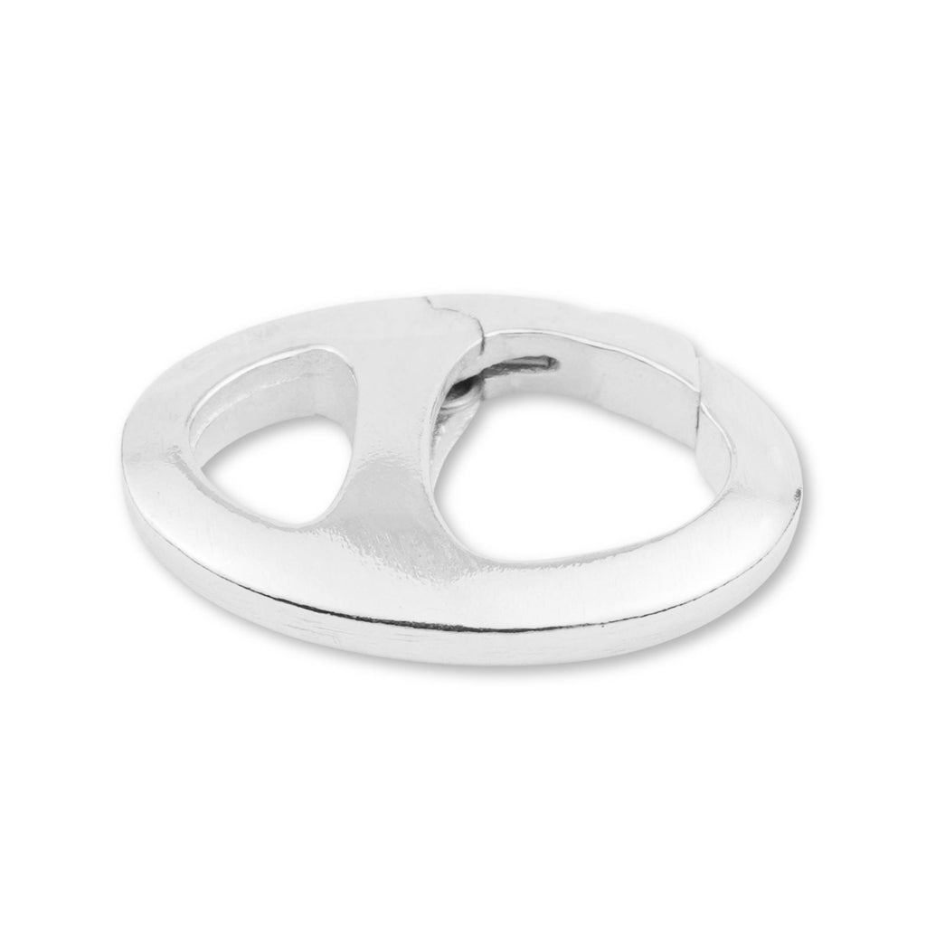 925 Sterling Silver - Anchor Button Clasp