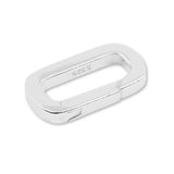 925 Sterling Silver - Regal Paperclip Clasp