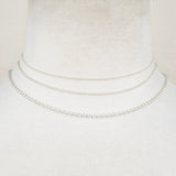 925 Sterling Silver - Bead - Necklace Chain