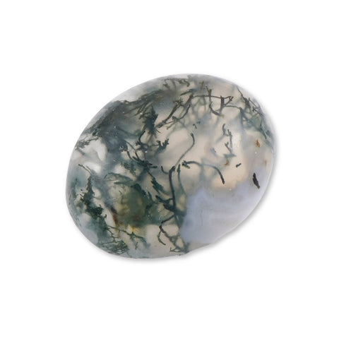 Moss Agate - Oval Cabochon