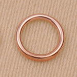 9ct Rose Gold - Round Closed Jump Rings