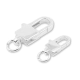 925 Sterling Silver - Parrot Padlock Clasp