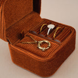 Orange Amber - Jewellery Travel Box