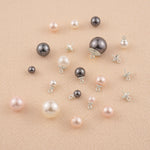 925 Sterling Silver - Round Pearl Cup Setting