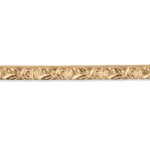 18ct Yellow Gold - Pattern "A" - Embossed Strip