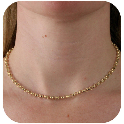 9ct Yellow Gold - Belcher - Necklace Chain