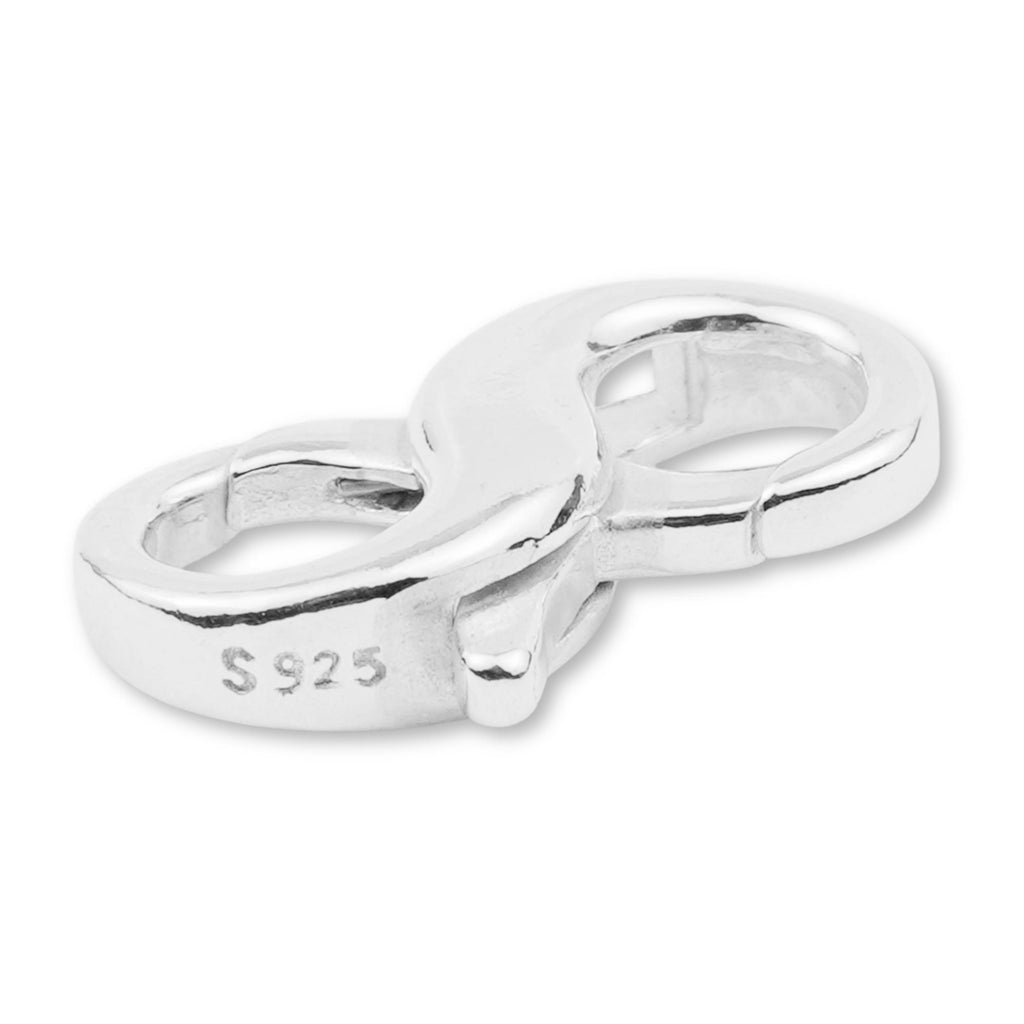 925 Sterling Silver - Infinity Clasp