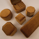 Caramel Brown - Square Earring Box