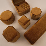 Caramel Brown - Double Ring Box