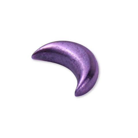 18ct Purple Gold - Crescent Cabochon