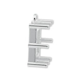 925 Sterling Silver - Rectangle Prong Setting
