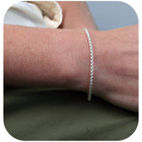 925 Sterling Silver - Wheat - Chain Roll