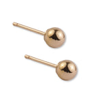 9ct Yellow Gold - Ball Stud Earrings