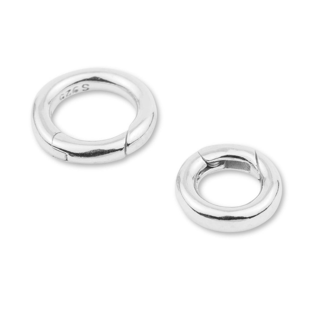 925 Sterling Silver - Mini Circle Clasp