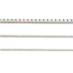 925 Sterling Silver - Box - Bracelet Chain