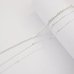 925 Sterling Silver - Box - Chain Extender