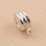 925 Sterling Silver - Triple Ring Bail