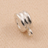 925 Sterling Silver - Triple Ring Bail