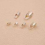 925 Sterling Silver - Round End Cap