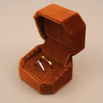 Orange Amber - Double Ring Box