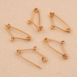 9ct Rose Gold - Safety Pin