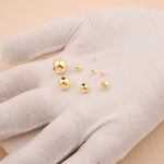 14ct Yellow Gold - Round Beads