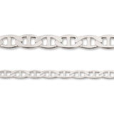 925 Sterling Silver - Anchor - Bracelet Chain