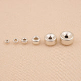 925 Sterling Silver - Roundel Spacer Beads