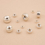 925 Sterling Silver - Roundel Spacer Beads