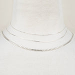 925 Sterling Silver - Box - Necklace Chain